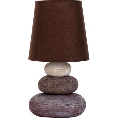 NÄVE LED Tischleuchte "Stoney", braun, Ø 16,00cm H: 31,00cm, Lampen, Zuleitung: ca. 130 cm Image