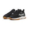 Trainingsschuh PUMA "Varion II Hallensportschuhe Jugendliche", Kinder, Gr. 33, schwarz (schwarz cool light gray gum beige), Obermaterial: Synthetik, Textil; Futter: Textil; Innensohle: Textil; Laufsohle: Gummi, Schuhe
