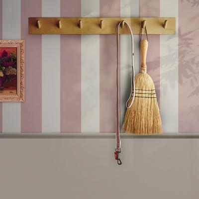 Vliestapete JOULES "Harborough Stripe", rosa, B:0,52m L:10m, Vlies, Tapeten, Design Tapeten Image