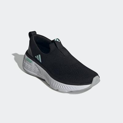 Walkingschuh ADIDAS SPORTSWEAR "CLOUDFOAM GO LOUNGER", Gr. 39, schwarz (core schwarz, semi flash aqua, cloud weiß), Text