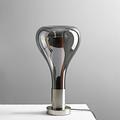 lampe de table lampes de chevet moderne contemporain style nordique pour salle d'étude bureau intérieur métal 110-240v gris blanc