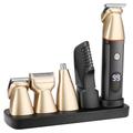Haarschneider-Set, wasserdicht, elektrische Rasur, Rasierer, Rasierer für Männer, Haushalts-Haarschneidemaschine, multifunktionales elektrisches Bart-Haarschneide-Set