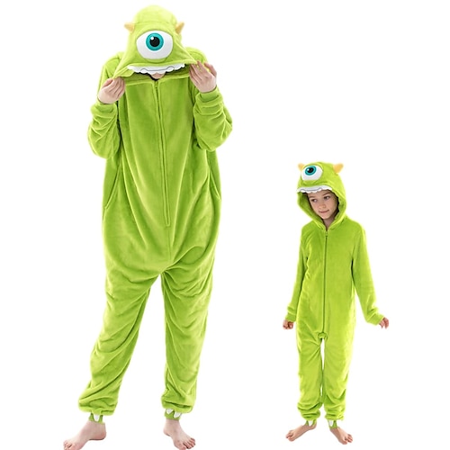 Karnevalskostüm Buchwoche 2026 2026 Tier Zeichentrick Karneval Kigurumi-Pyjamas Ausgefallene Kostüme Gruppenkostüm Warm Lustiges Kostüm Bequem Kinder Erwachsene Unisex Männer und Frauen Jungen und Image
