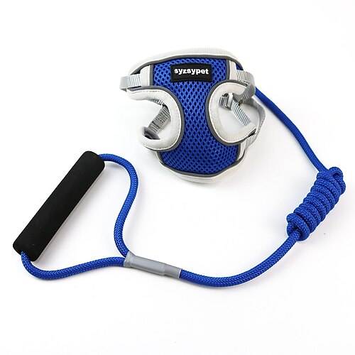 Hunde Katzen Geschirre Leinen Einstellbar Tragbar Langlebig Outdoor Gehen Image