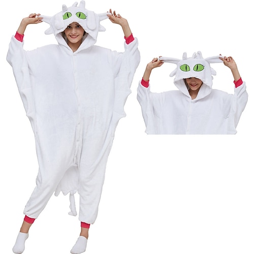 Karnevalskostüm 2026 Einer Tier Einhorn Karneval Kigurumi-Pyjamas Ausgefallene Kostüme Nachtwäsche Cosplay Warm Bequem Erwachsene Unisex Männer und Frauen Halloween Karneval Party Leistung Image