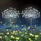 2St 3 W LED-Solarleuchten Pathway Lights Laternen Solar-angetrieben Party-, Weihnachts-, Hochzeitdeko Warmweiß Kühles Weiß Blau 5 V 90/120/150/200 LED-Perlen