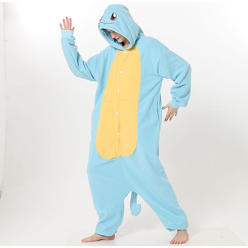 Karnevalskostüm 2026 Tier Zeichentrick Karneval Kigurumi-Pyjamas Ausgefallene Kostüme Nachtwäsche Cosplay Warm Bequem Erwachsene Unisex Männer und Frauen Halloween Karneval Party Leistung Image