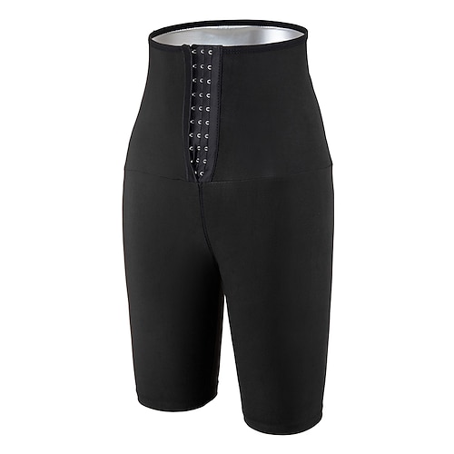 Damen Po-Lifting Heißer Schweiß Bauchkontrolle Körperformer Sauna-Anzug Zum Fitnesstraining Fitness