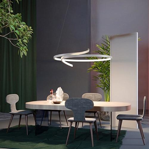 LED Pendelleuchte einfache kreative personalisierte Geometrie Kronleuchter Restaurantlampe nordische postmoderne Bar Café Lampe Studie Bürolampe