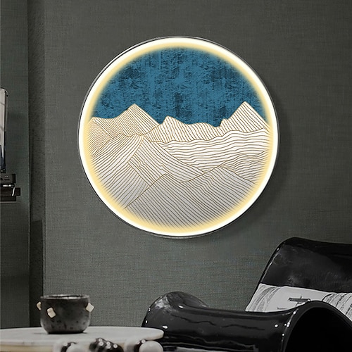 Led-malerei innen kreative moderne nordischen stil innenwandleuchten schlafzimmer esszimmer metall wandleuchte ip20 110-120 v 220-240 v Image