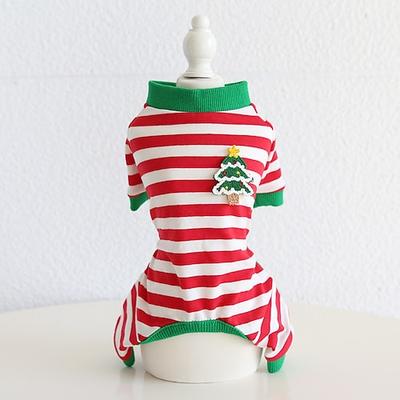Hunde Katzen Pyjamas Modisch Kuschelig Winter Weich Waschbar Komfortabel Weihnachten Outdoor Casual Hundebekleidung for Bichon Frise Pudel Spitz kleines Haustier Schmetterling