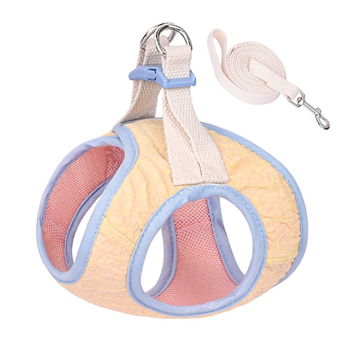 Hunde Katzen Pelzige Kleintiere Geschirre Einstellbar Tragbar Weste Outdoor Gehen Image