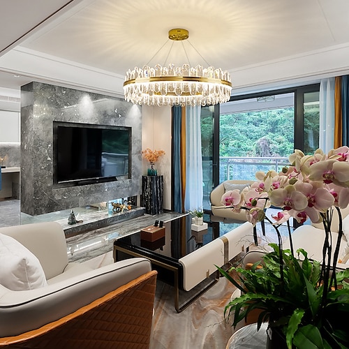 led pendelleuchte 60 cm laterne design kronleuchter metall galvanisiert led 220-240v Image