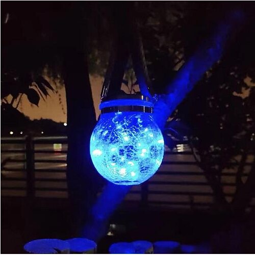 1 Stück Solarlaterne, Gartendekoration, wasserdichte Außenlaternen, Weihnachtsdekoration, Solarleuchten, Terrassen-Hängelampen für Hinterhofzaun, Weg, Halloween Weihnachtsdekorationen Image