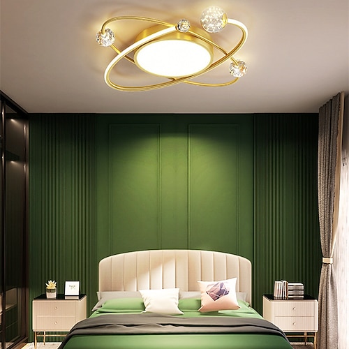 nordic light luxus atmosphäre kristall raum led lampe moderne einfache persönlichkeit kreativität stern deckenleuchte Image