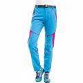 Per donna Pantaloni da escursione Collage Estate Esterno Impermeabile Antivento Resistente ai raggi UV Traspirante Pantalone / Sovrapantaloni Pantaloni Nero Viola Campeggio e hiking Caccia Sci S M L