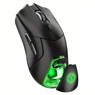 2.4G Wireless Three Mode Mute Game Mouse 4000DPI Adjustable And Rechargeable USB Plug And Play For Desktop Notebook Office PC Optical Mouse