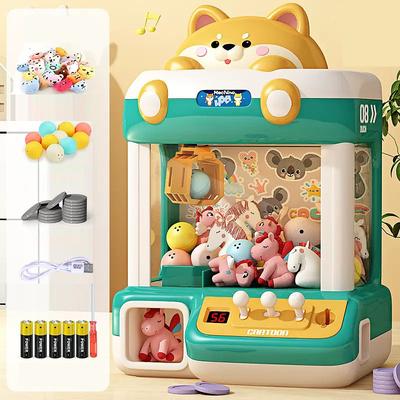 Chaigou Scratching Doll Machine Large Children's Toys Household Mini Clip Doll Twister Festival Gift for Boys and Girls