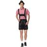 Oktoberfest Beer Costume Lederhosen Shirt Bavarian Bavarian German Wiesn Men's Traditional Style Cloth Blouse Shorts