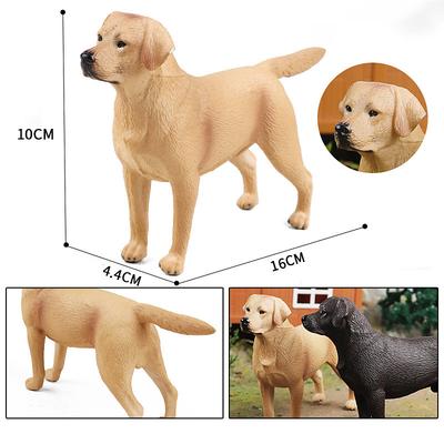 Simulated Animal Toy Dog Model Golden Retriever Bulldog Labrador Dog Home Car Decoration