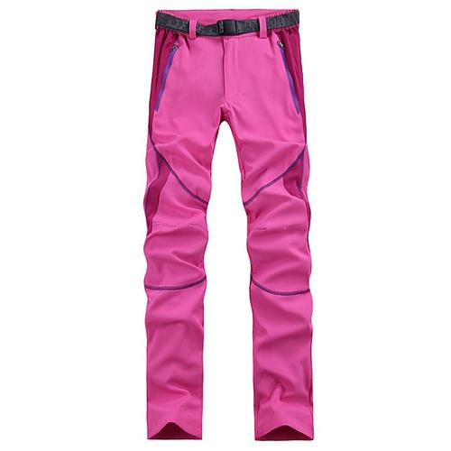 Women's Hiking Pants Trousers Patchwork Summer Outdoor Breathable Quick Dry Lightweight Sweat wicking Pants / Trousers Bottoms Zipper Pocket Black Purple Camping / Hiking Fishing Climbing S M L XL XXL