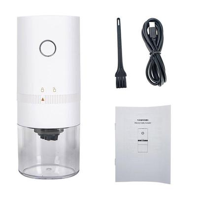 Mini Electric Coffee Bean Grinder USB Type-C Charging Espresso Spice Mill Kitchen Accessories