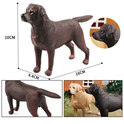 Simulated Animal Toy Dog Model Golden Retriever Bulldog Labrador Dog Home Car Decoration