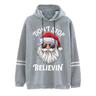 Christmas Denji Hoodie Anime Cartoon Anime Graphic For Couple's Men's Women's Adults' Hot Stamping Casual Daily