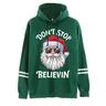 Christmas Denji Hoodie Anime Cartoon Anime Graphic For Couple's Men's Women's Adults' Hot Stamping Casual Daily