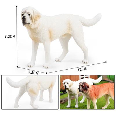 Simulated Animal Toy Dog Model Golden Retriever Bulldog Labrador Dog Home Car Decoration