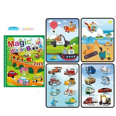 1Set Children Painting Drawing Toys Reusable Coloring Book Magic Water Drawing Book Sensory Early Education Toys For Kids