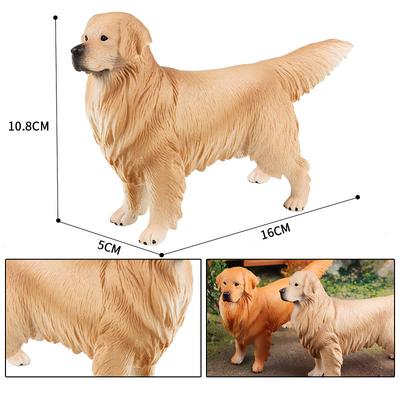 Simulated Animal Toy Dog Model Golden Retriever Bulldog Labrador Dog Home Car Decoration