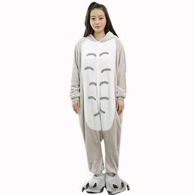 Adults' Animal Onesie Costume Totoro Onesie Pajamas Kigurumi Pajamas For Men and Women Carnival Cartoon