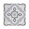 Eiffel Art Construction - benaco tercello gris 20 x 20 cm - Carrelage aspect carreaux de ciment