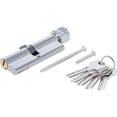 Sicherheits-Türzylinder mit Drehknauf 45/45 90 mm