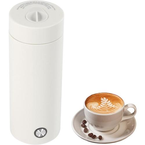 Gojoy - 400ML Edelstahl Kleiner Tragbarer Wasserkocher Mini Elektrisch Wasserkocher für Tee, Milch,