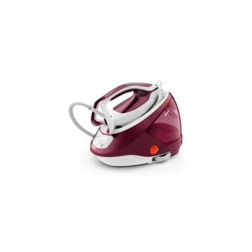 Tefal Gv9220 Dampfbügelstation 2600 W Durilium Airglide Autoclean Soleplate Burgund, Weiß