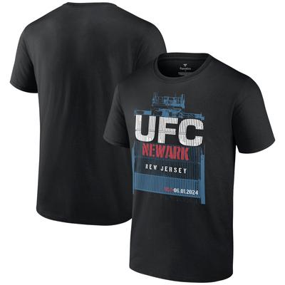 UFC 302 Newark T-Shirt - Black - Mens Image