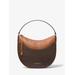 Michael Kors Dover Large Signature Logo Shoulder Bag Brown One Size