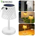 LED lampe de Table solaire extérieure étanche 3 voies Installation applique murale pour jardin