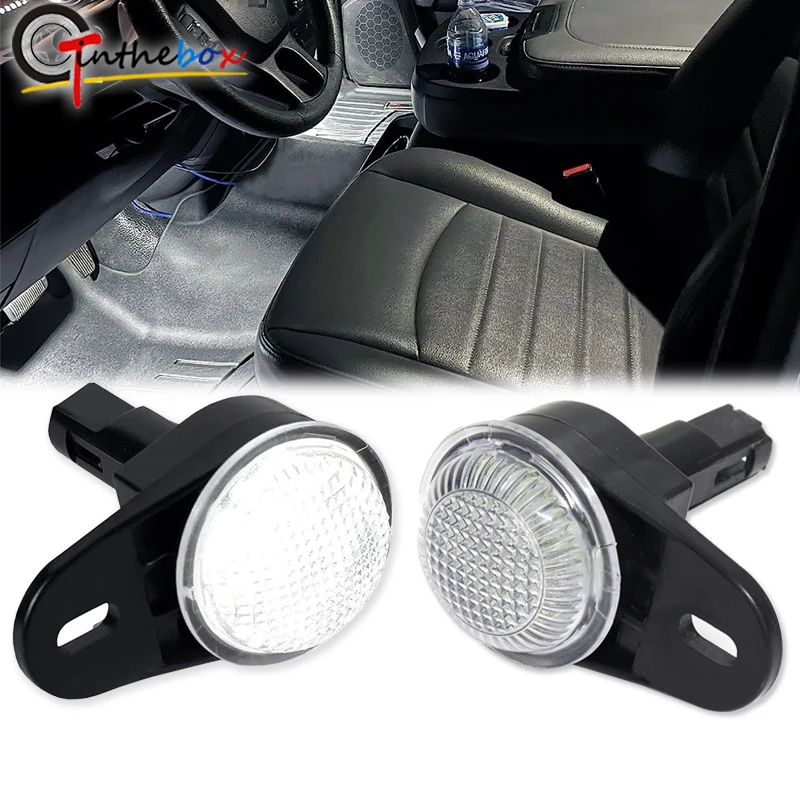 Luci LED per vano piedi di cortesia interna per Dodge Ram 1500 2500 3500 Durango, per Jeep Grand Cherokee Wrangler Commander Liberty