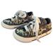 Converse Shoes | Converse Camouflage Paint Drip Shoes Toddler Size 5 Euc | Color: Green | Size: 5bb