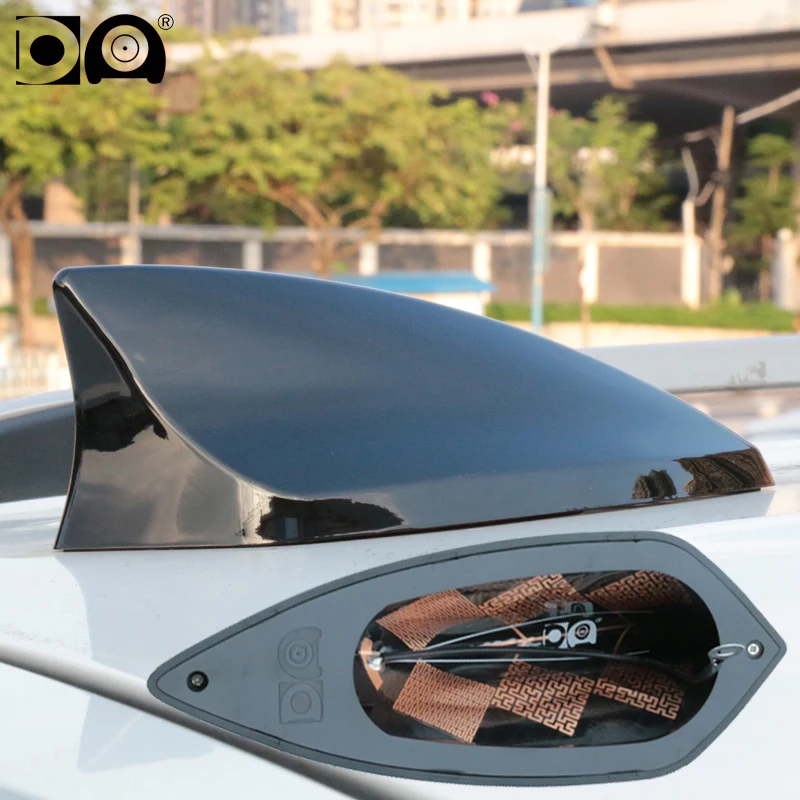 5d Shark Fin Antenne Auto Auto Radio Antennen Fm Am Stärker Signal Klavier Farbe Für Citroen Ds3 Ds4 c-Elysee Image