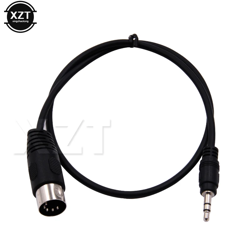 Hochwertiger Din 5-poliger Din-MIDI-Stecker auf 3,5-mm-Stecker Stereo-Klinken-Audiokabel 50 cm 0,5 m/1,5 m/3 m Image