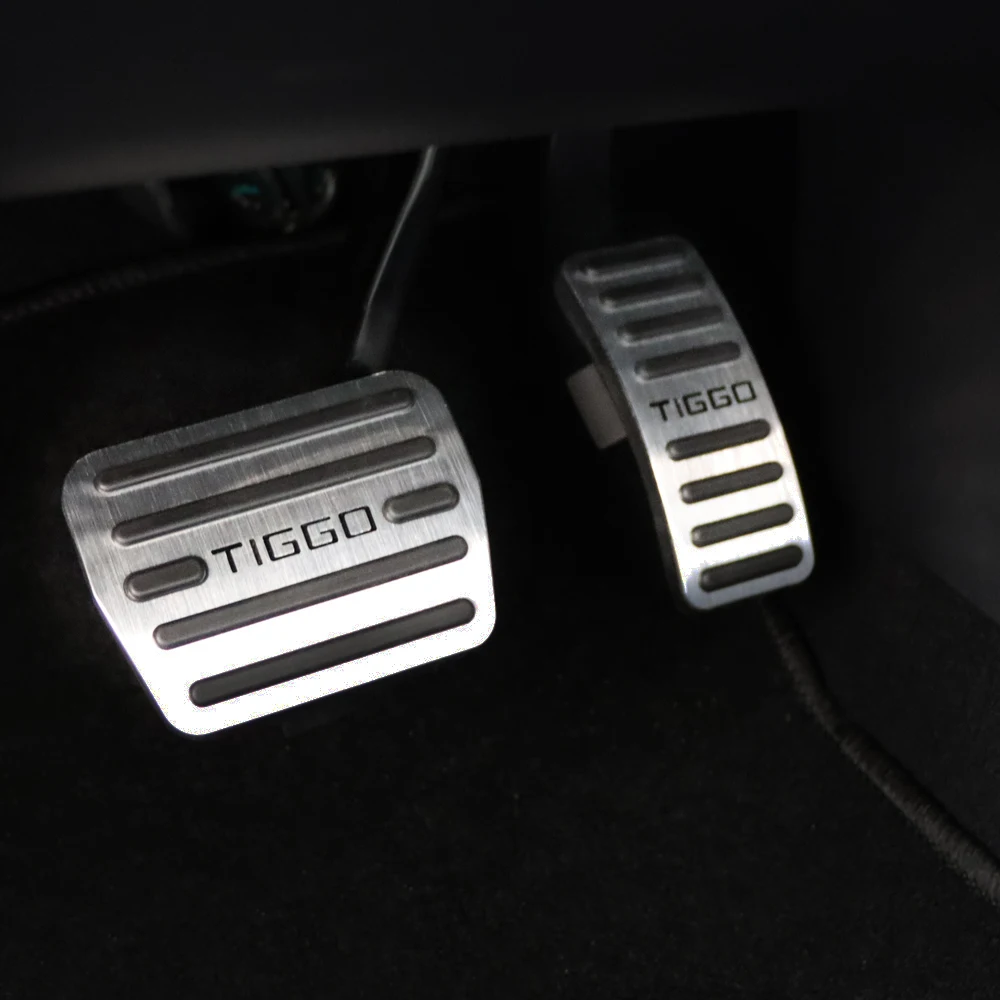 Für Chery Tiggo 7 8 2 3X4 Pro Max Plus 2016 - 2022 2024 Auto Fuß Pedal Gaspedal bremspedal Abdeckung Nicht-Slip Pad Zubehör Image
