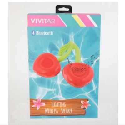 Urban Outfitters Portable Audio & Video | Cherry Inflatable Bluetooth Wireless Floating Speaker | Color: Green/Pink | Size: Os