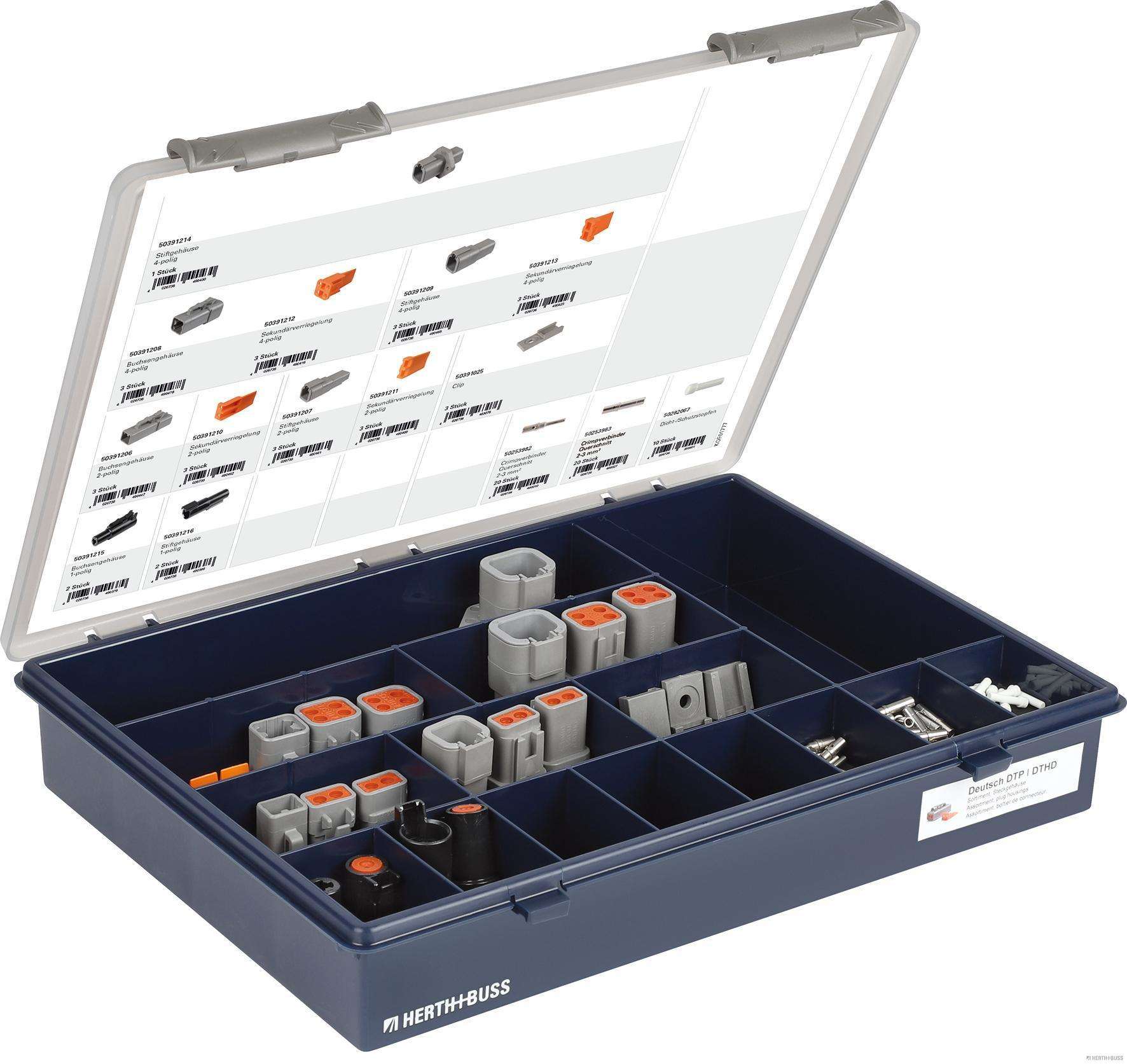 HERTH+BUSS ELPARTS Sortiment, Steckgehäuse 54290400 82x Image