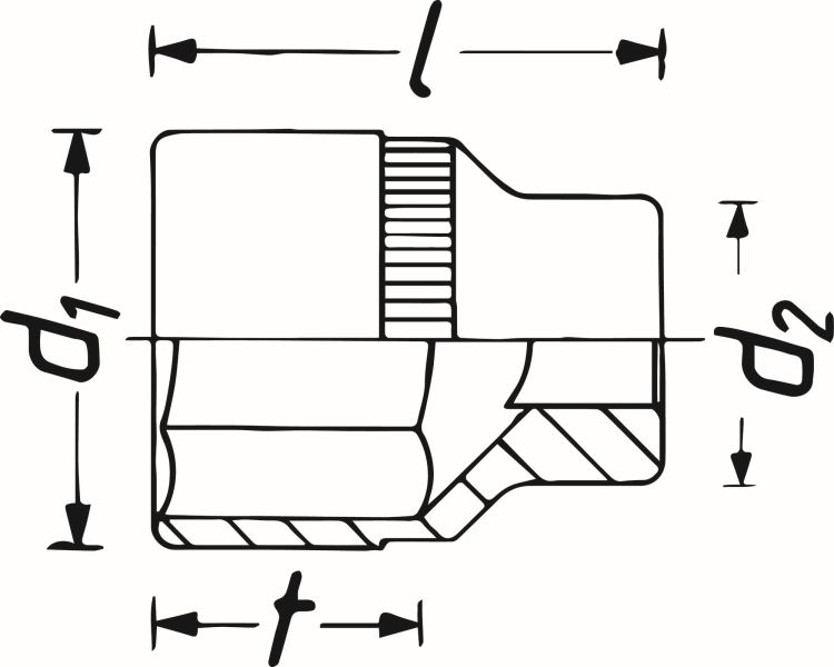 HAZET Steckschlüsseleinsatz 880lg11 für VW Image