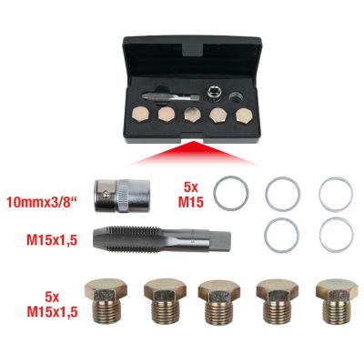 KS TOOLS Reparatursatz, Ölablassschraubengewinde 150.4925 Image