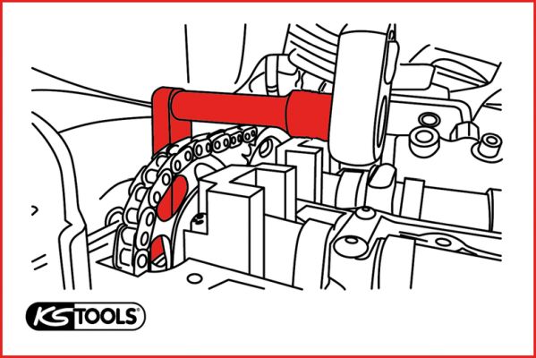 KS TOOLS Schlagschlüssel, Bremssattelverschraubung 150.3036 Image